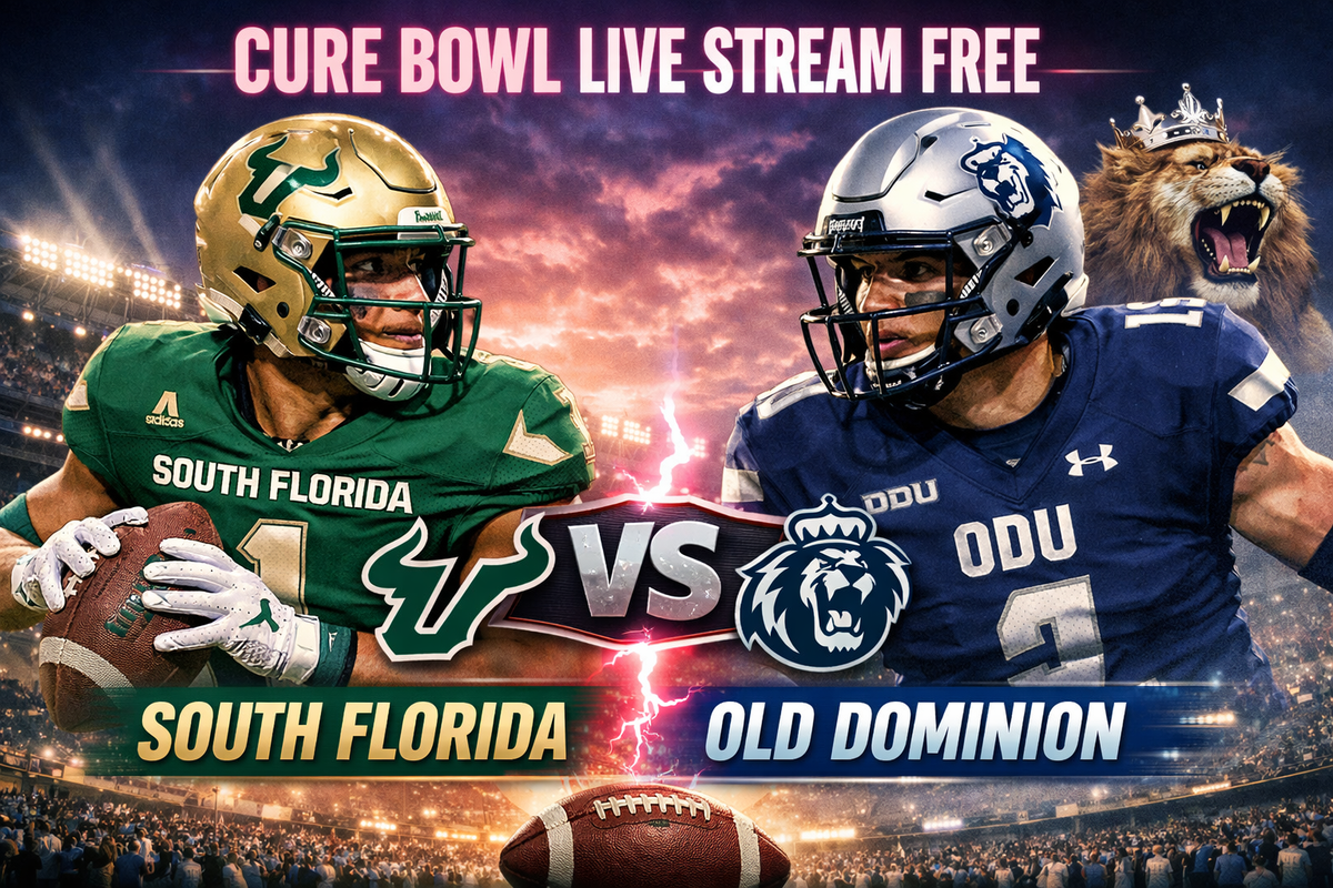 StaffDNA Cure Bowl Live: Game 13: Old Dominion vs South Florida Live Stream Free TV Channel, Date, Time & Online Info