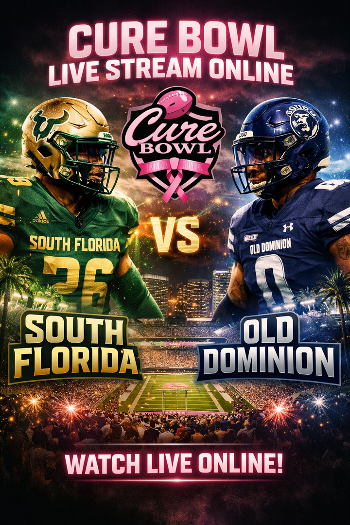 Cure Bowl Free Live Stream game schedule 2025: Where to watch South Florida vs Old Dominion Live Streaming for free