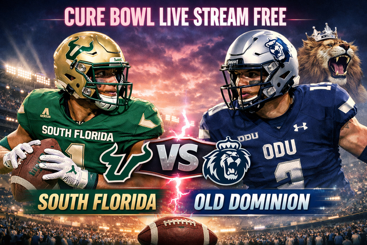 StaffDNA Cure Bowl Live: Game 13: Old Dominion vs South Florida Live Stream Free TV Channel, Date, Time & Online Info