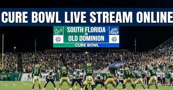 South Florida vs Old Dominion Live Streaming: Cure Bowl Live 2025, Start Time, TV Channel Info, How to Watch Online