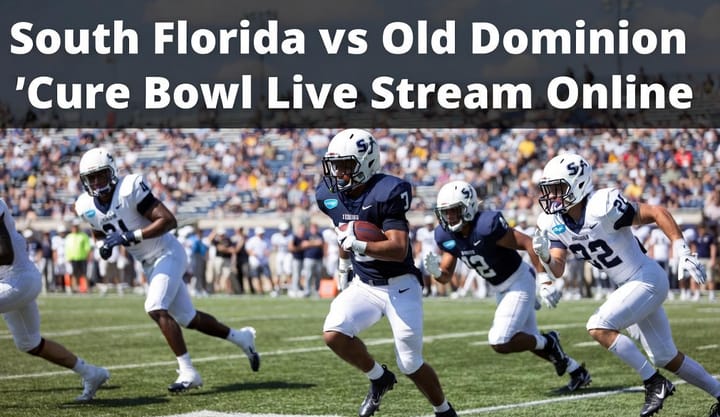 South Florida vs Old Dominion Live: Cure Bowl Free Live Stream, TV Channel, How to Watch