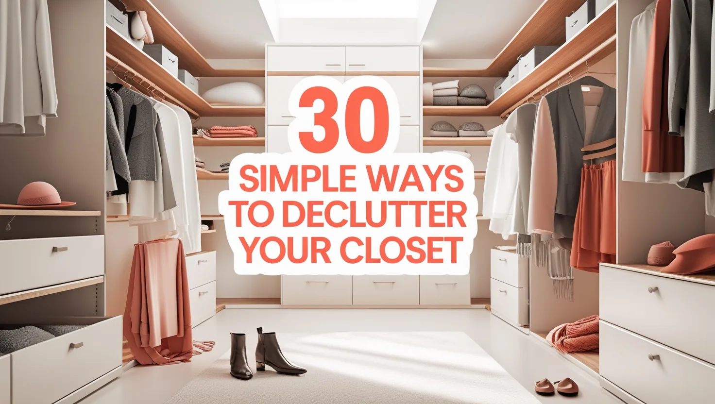 How to declutter your closet
