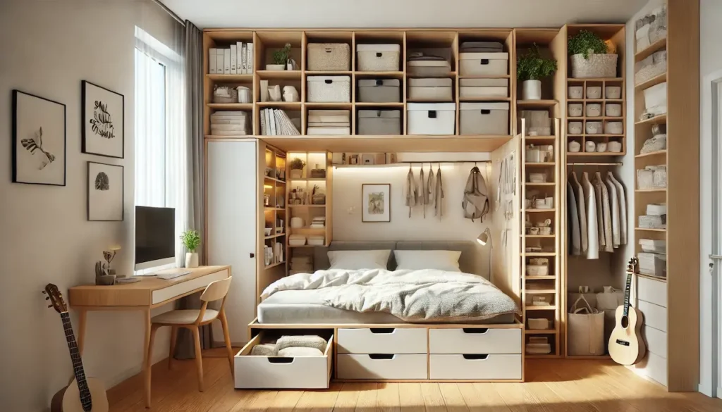 Declutter Regularly to Keep Space Free