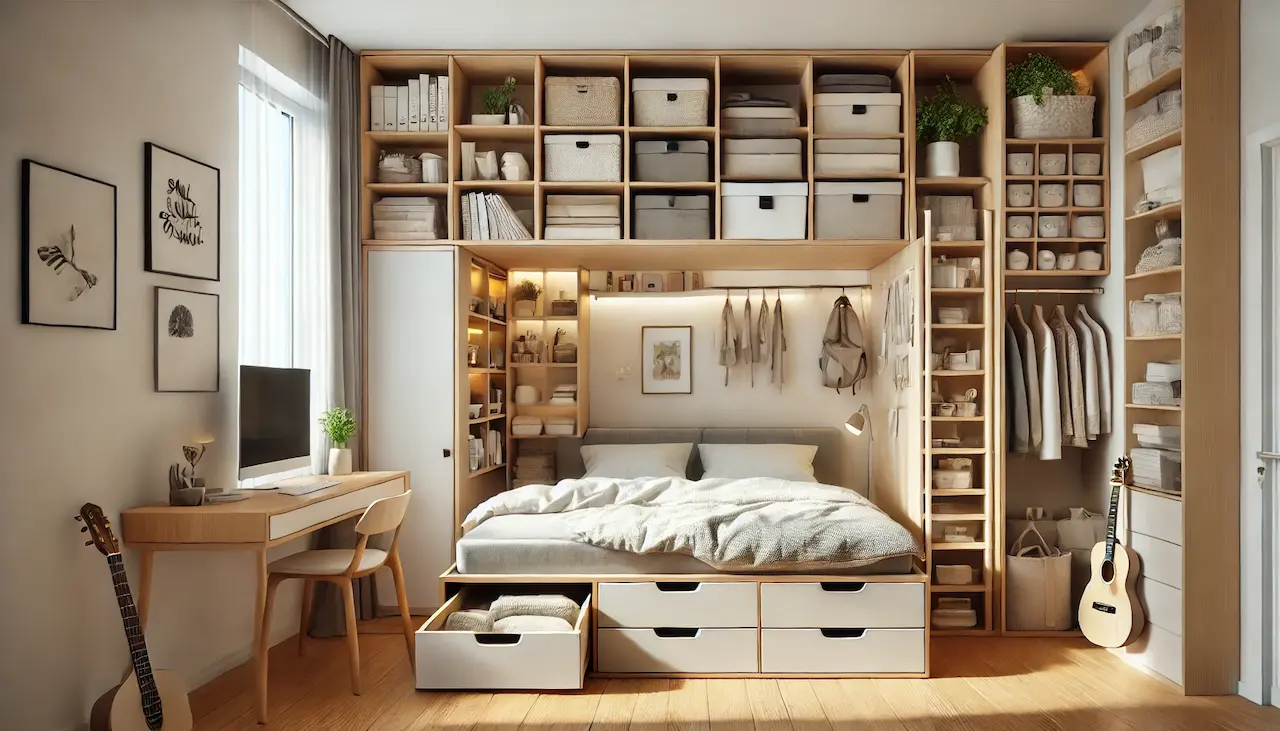 Declutter Regularly to Keep Space Free