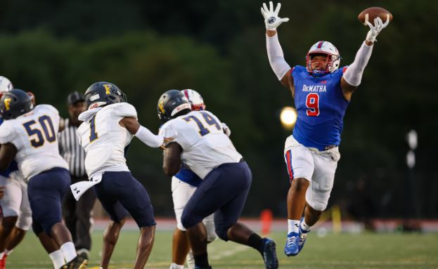 St. John's vs DeMatha HS football 2025